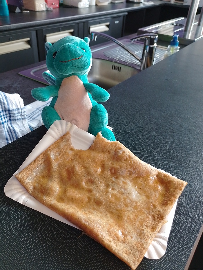 cr&ecirc;pe pause