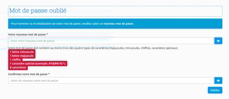 Mot de passe oubli&eacute; M&eacute;diath&egrave;que de Guidel Espace Avalon et 2 pages de plus Travail Microsoft Edge 03062021 170207